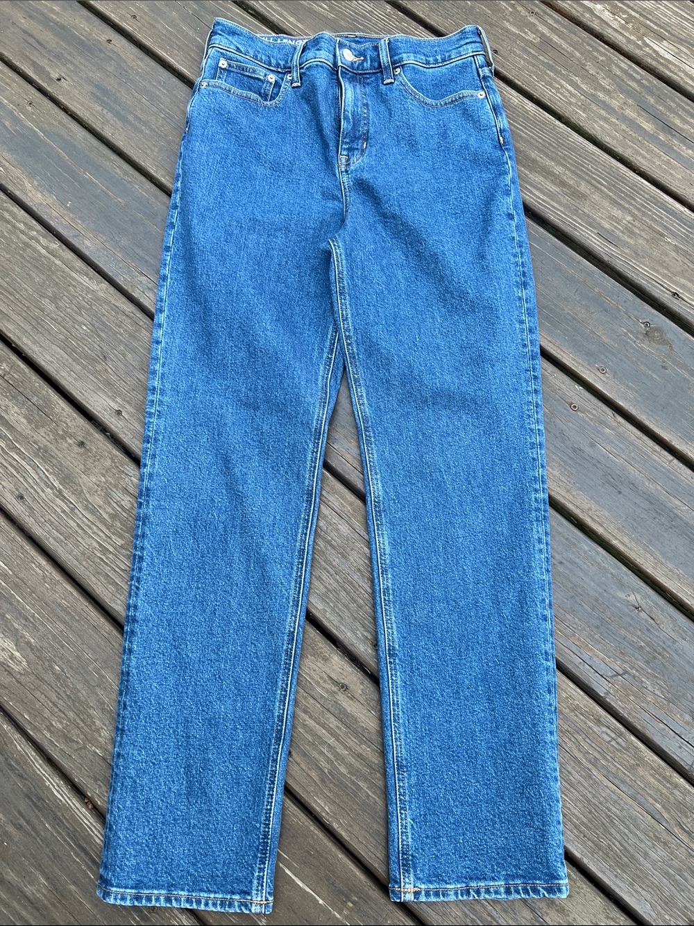 J. Crew Full Length Classic Straight Jeans